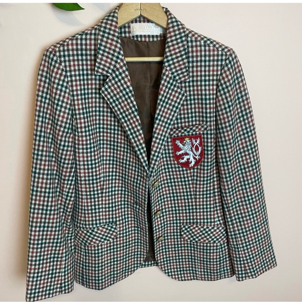 Pendleton Wool Blazer - image 1